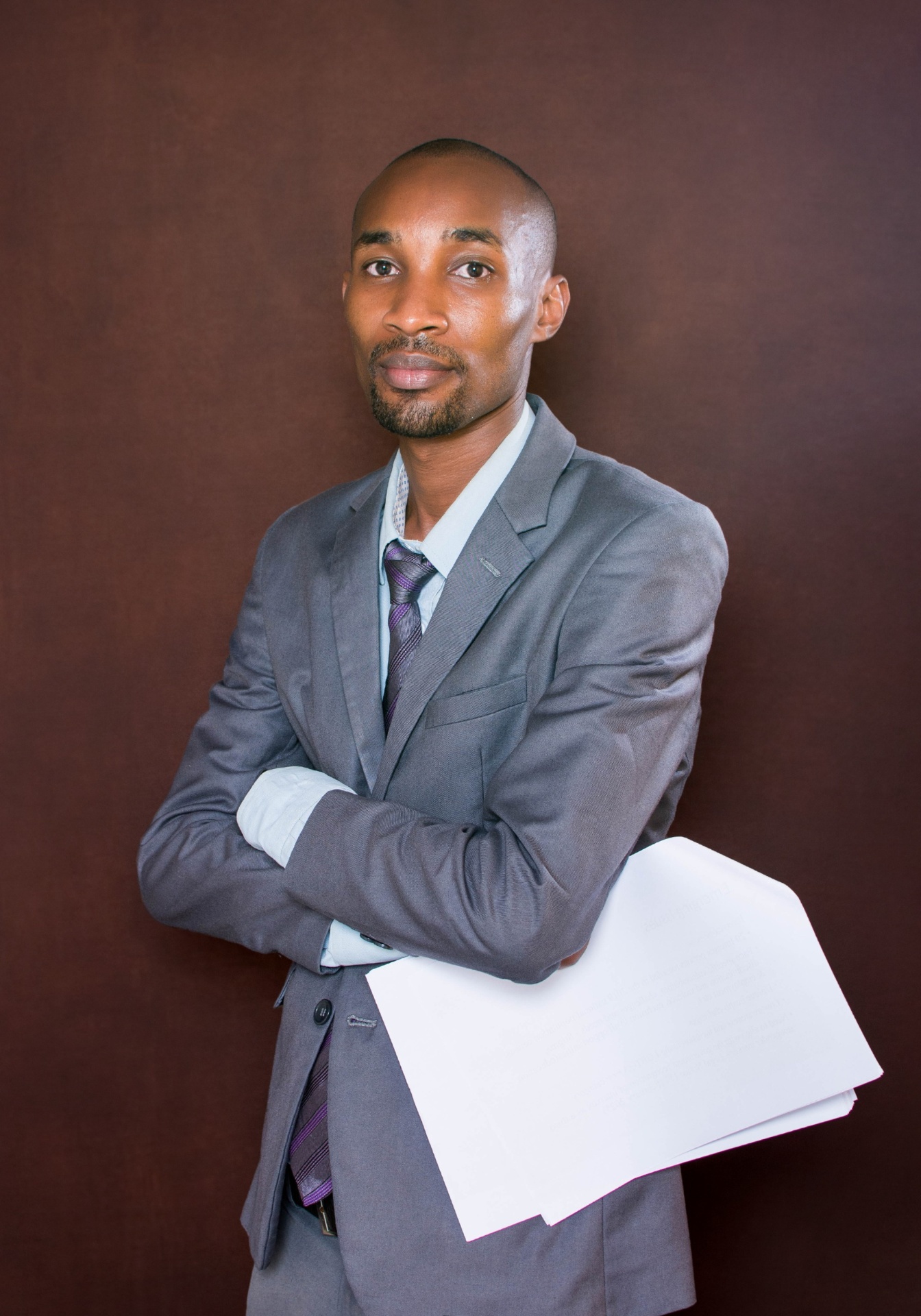 Portrait of Nimrod Mwaniki, Research and Documentation at Lincar & Associates